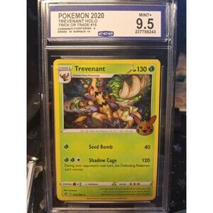 Pokemon 2020  Trevenant Trick or Treat HOLO #15/192 - CCG 9.5